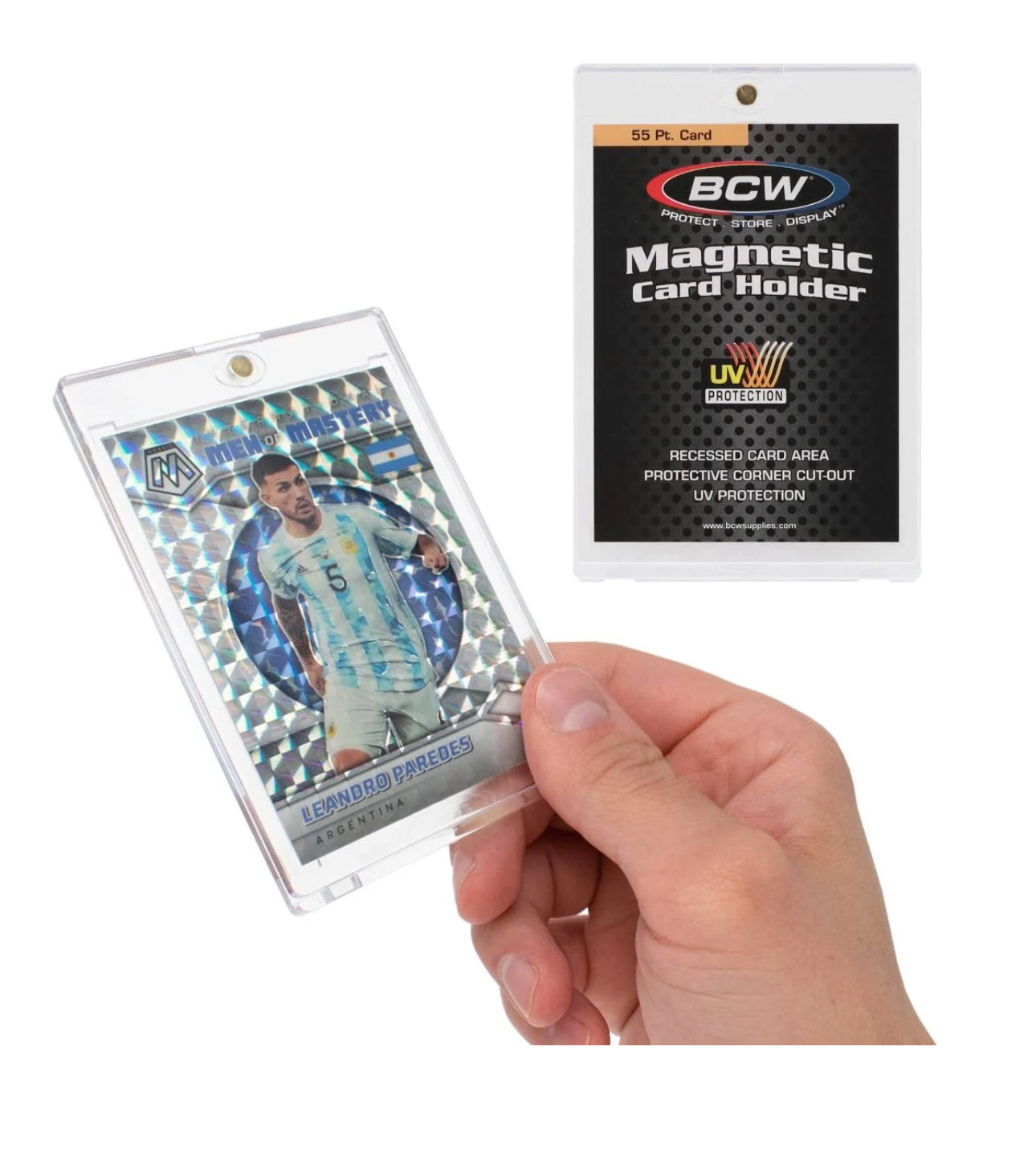 Magnetic Card Holder - 55 PT. (One touch)