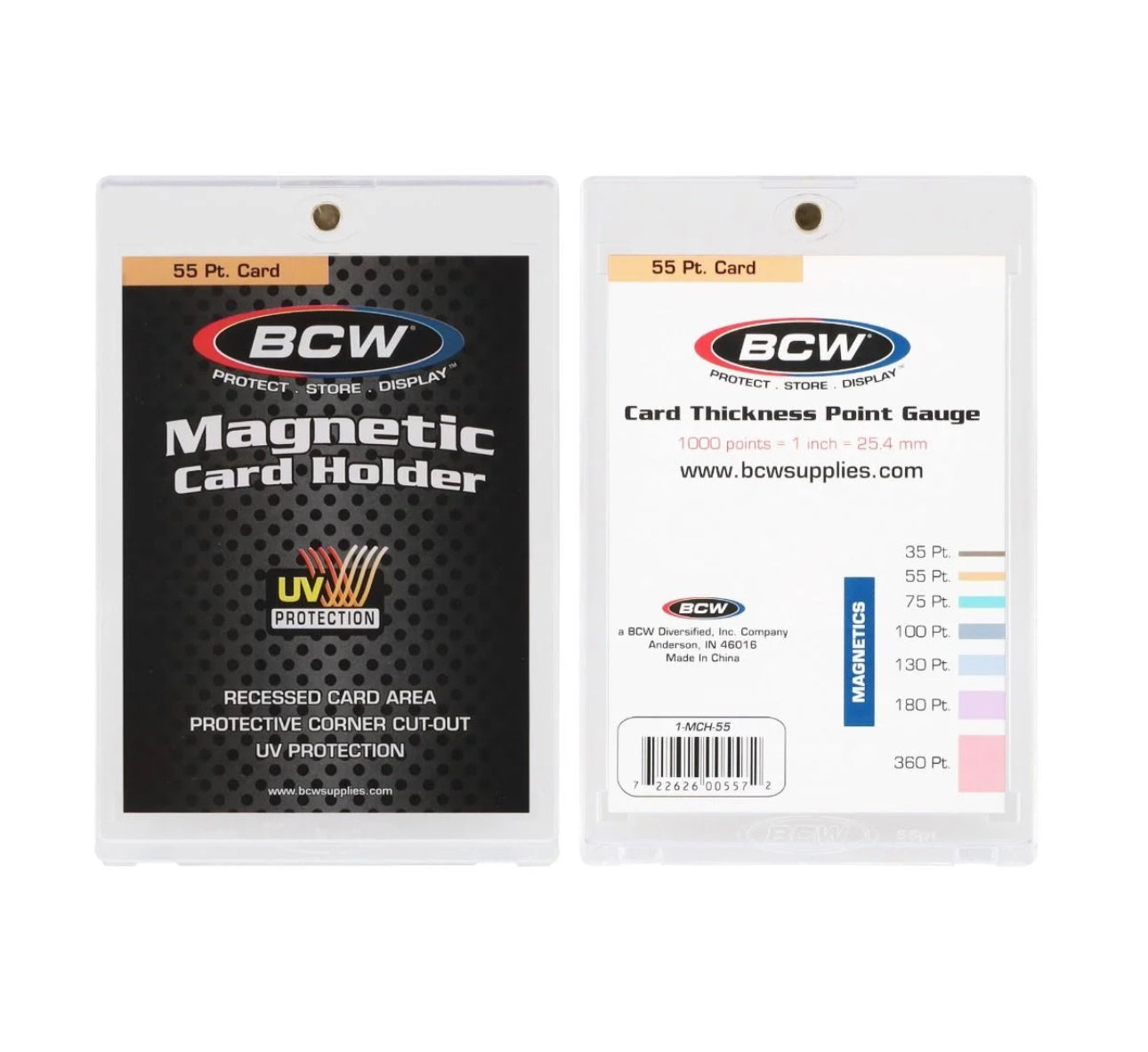 Magnetic Card Holder - 55 PT. (One touch)