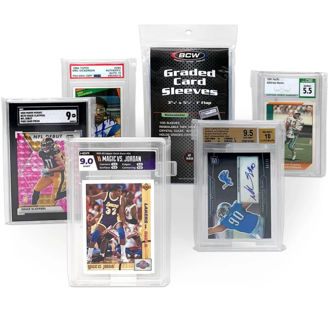 Resealable Graded Card Sleeves