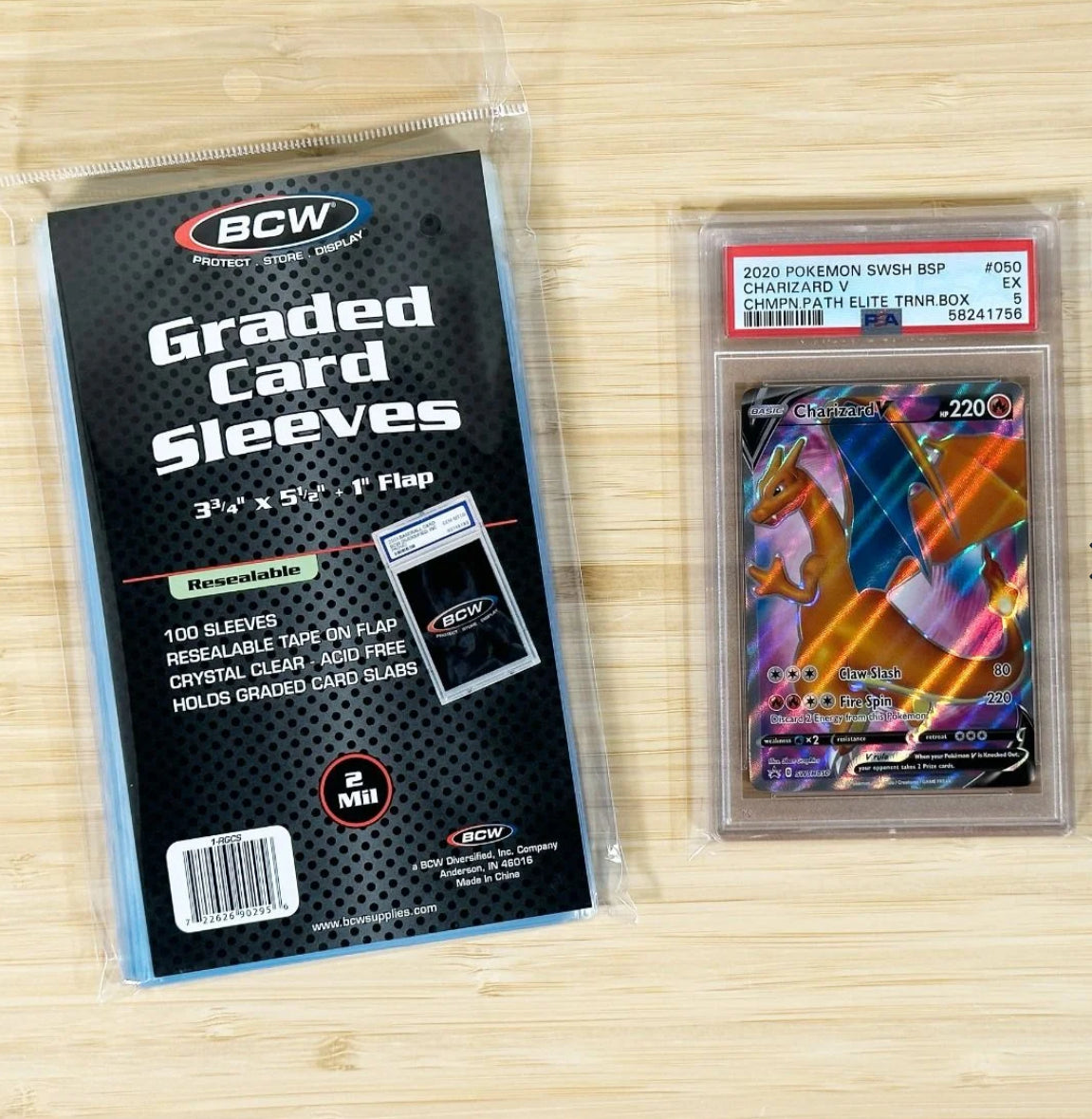Resealable Graded Card Sleeves