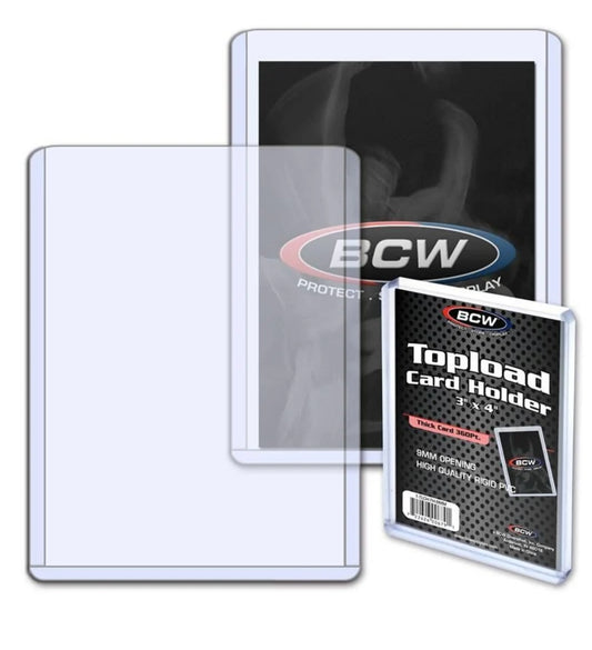 BCW Thick Card Topload Holder - 360 PT.